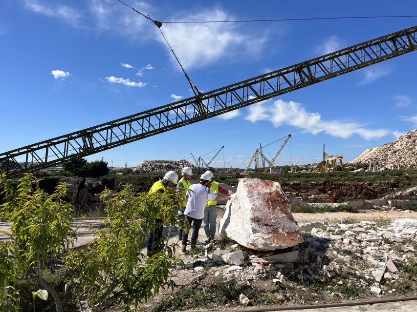 Marble Tour in Vila Viçosa - Stop 1 at Vila Viçosa: Quarry Lessons, Extraction Processes, and Real Hazards