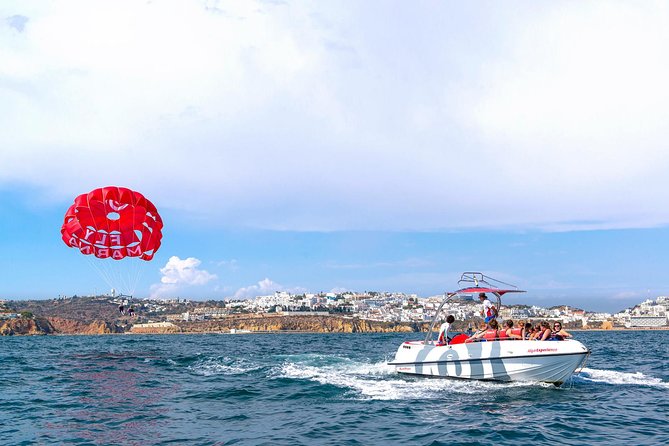 Parasailing from Albufeira Marina by Boat - The price question: is $36.30 good value for this kind of thrill?