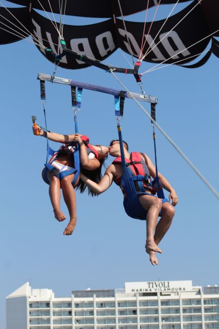 Parasailing Vilamoura - The Lift-Off: 8-10 Minutes in the Air Up to 200m