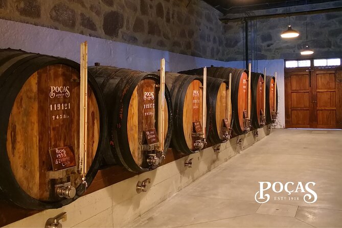 Poças Guided Visit and Wine Tasting of 3 Port Wines - Inside the aging cellar, where the Port story becomes real