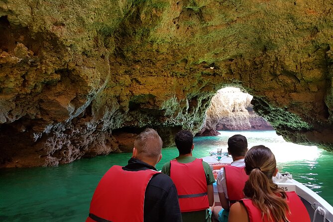 Ponta da Piedade Grotto Tour in Lagos, Algarve - Praia Dona Ana: golden rocks, calm water, and the nun Ana story