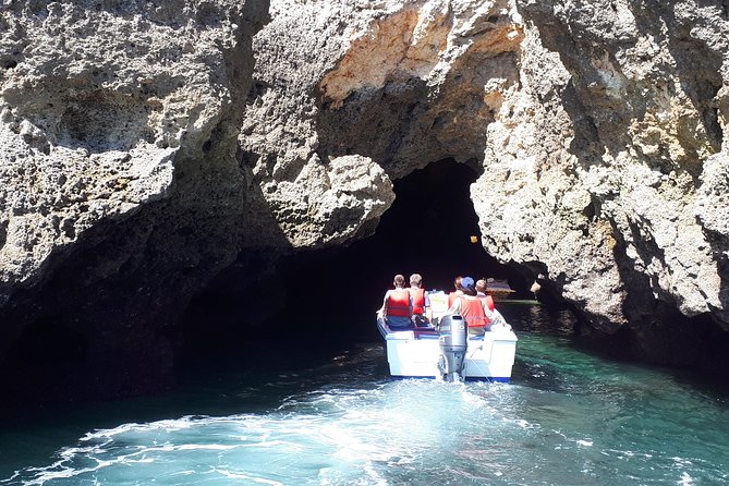 Ponta da Piedade Grotto Tour in Lagos, Algarve - Ponta da Piedade cliffs: arches, sea pillars, and hidden grottos