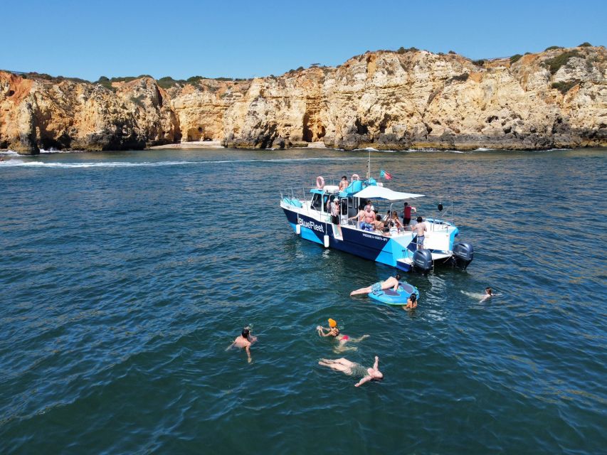 Ponta da Piedade: Half-Day Cruise with Lunch from Lagos - The swim stop in a sheltered bay: the highlight that changes the whole trip