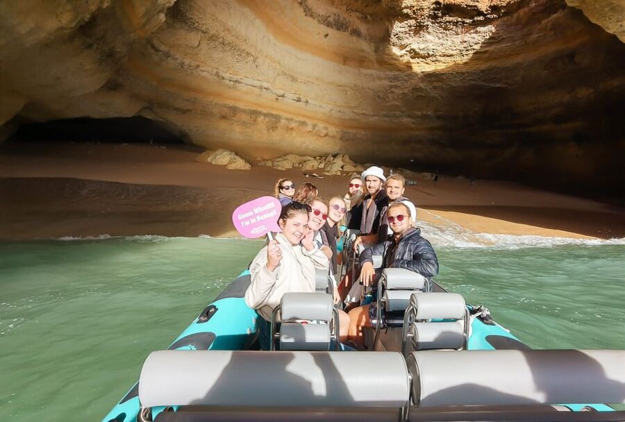 Portimão: Benagil Cave and Praia de Marinha Boat Tour - Going Inside Benagil: Enough Time For Photos, Not Just A Quick Stop