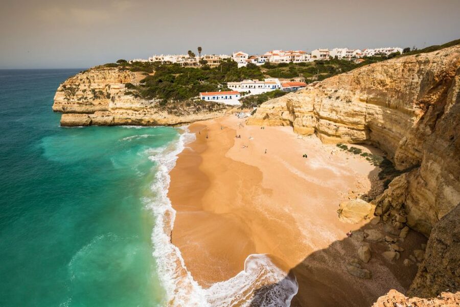 Portimão: Benagil Sea Caves Speedboat Adventure Tour - Benagil Sea Cave: Sunlit Cavern Views, Staying Onboard, and the Sea-Condition Rule