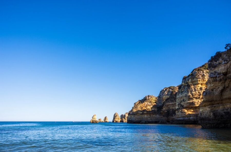 Portimão: Carvalho & Marinha Beach, Benagil Cave Boat Tour - Praia da Marinha, the stop that earns its reputation