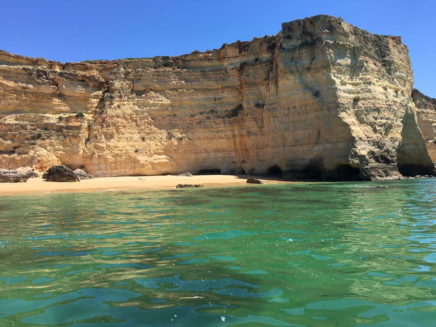 Portimão: Caves, Benagil and Algarve Coastline Boat Tour - Beach breaks and “paradisiacal caves” time: balancing views with downtime