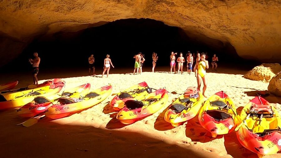 Portimão: Kayak Tour of Benagil Caves - The Paddle Route: Caves, Coves, and Repeated Photo Stops