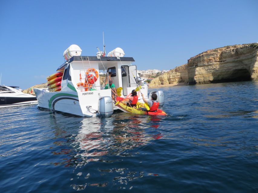 Portimão: Kayak Tour of Benagil Caves - Benagil Sea Cave: The Big Moment Inside the Famous Arch
