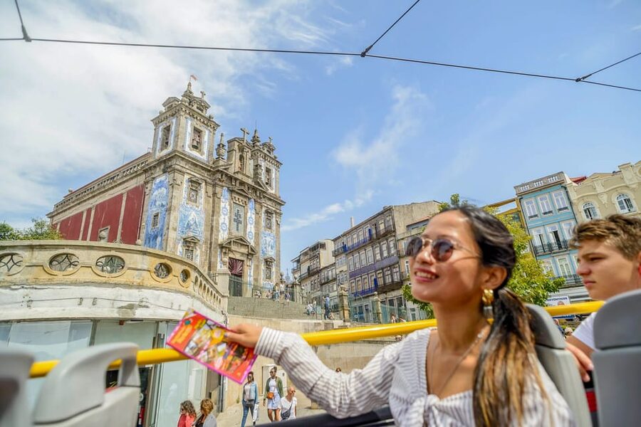 Porto: City Sightseeing Hop-On Hop-Off Bus Tour - Blue Line Power Moves: Gaia Views, Wine Stops, and a Cathedral-Area Bridge to the Past
