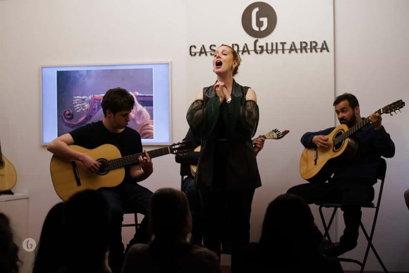 Porto: Fado & Port Wine in Traditional Portuguese Music Shop - Casa da Guitarra in Sé: the Fado show is inside a working instrument store