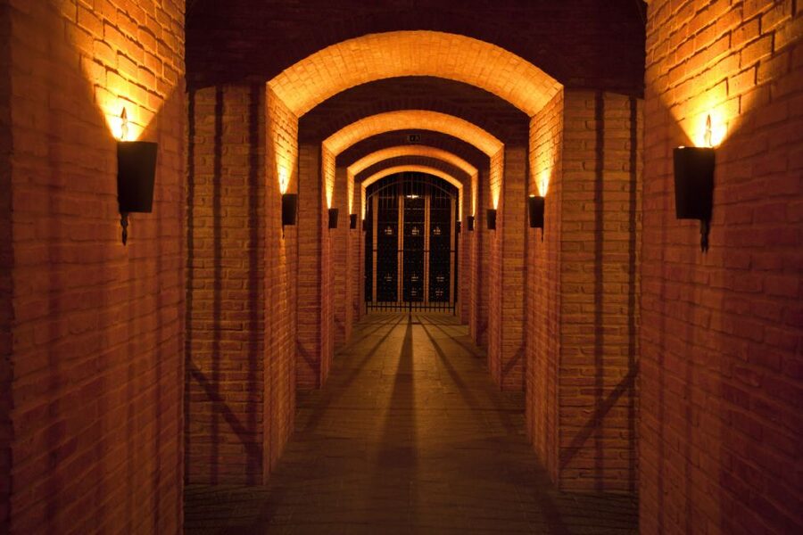 Porto: Graham's Port Lodge Tour with Premium Wine Tastings - Arriving at the 1890 Lodge, Built to Own the View