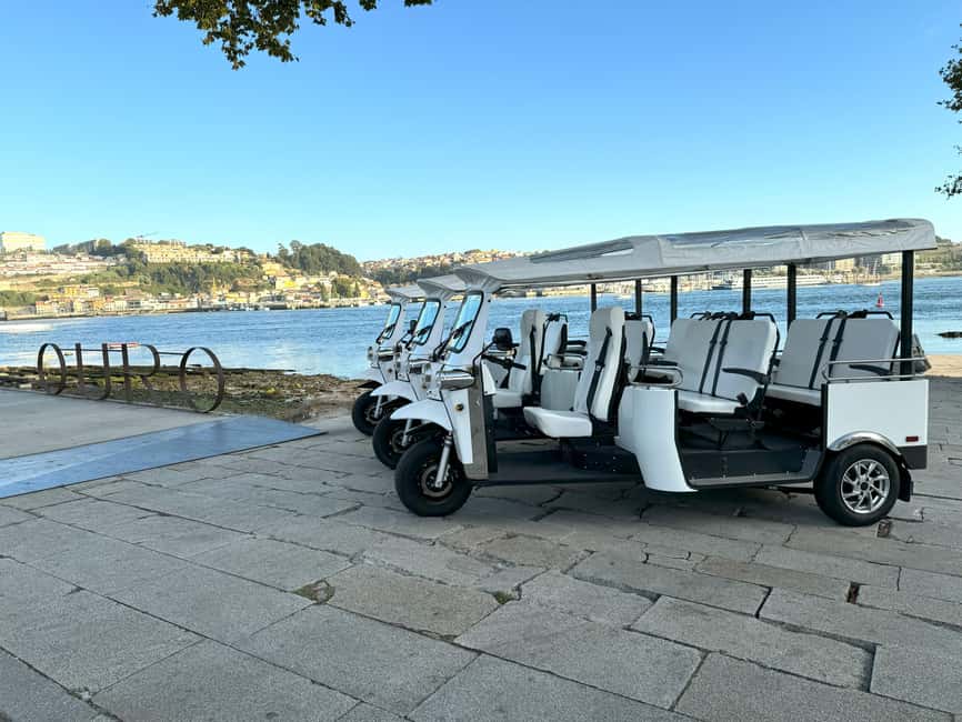 Porto: Guided Tuk Tuk Tour - Porto by tuk tuk, without the hill workout
