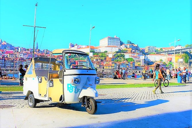 Porto Half Day Private Tuk Tuk Tour - Clérigos Tower, Carmo church tiles, and a walk through photography and art book culture