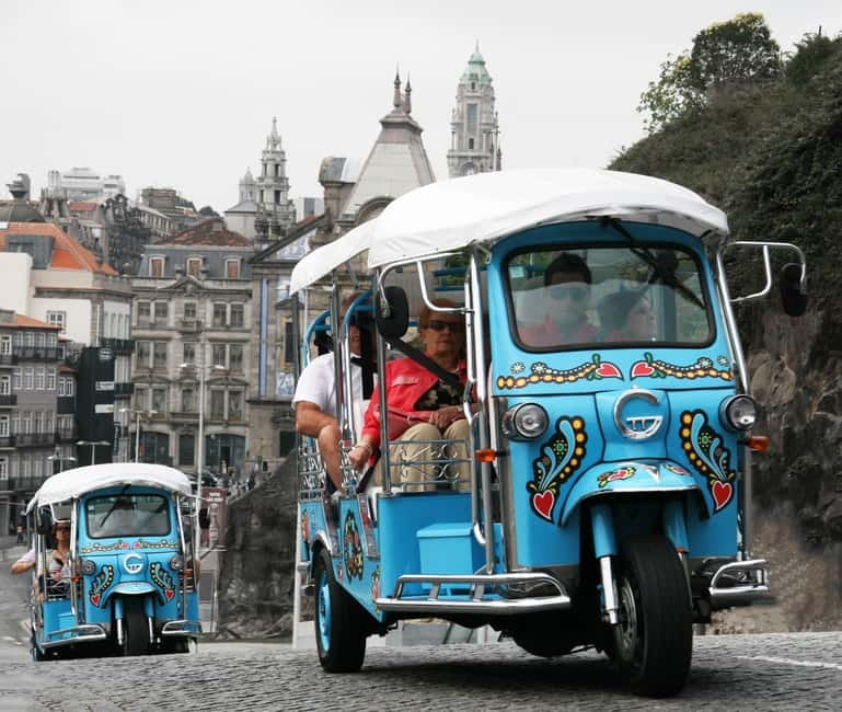Porto: Historic Center Tuk-Tuk Tour - UNESCO Porto Since 1996, and How the River View Changes Everything