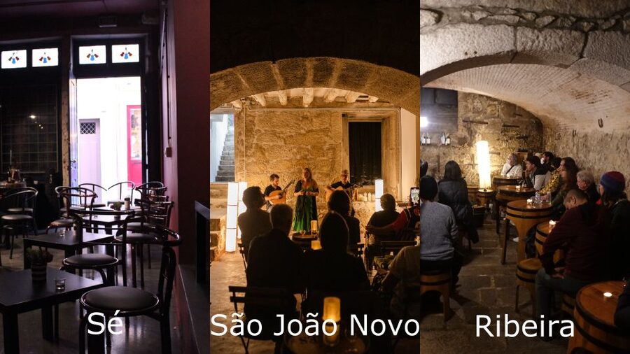 Porto: Live Fado Show with Glass of Port Wine - The one-hour fado set: Portuguese guitar plus vocals in a close room