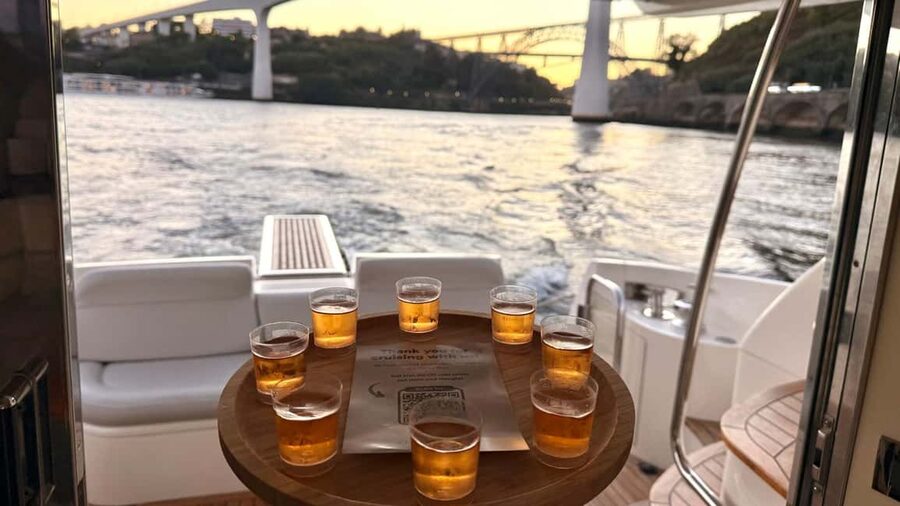 Porto: Luxury 6 Bridges Yacht Cruise with Wine & Snacks - Ponte do Infante and Dom Luis Bridge: The Part of the Cruise That Feels Like a Signature Photo Stop