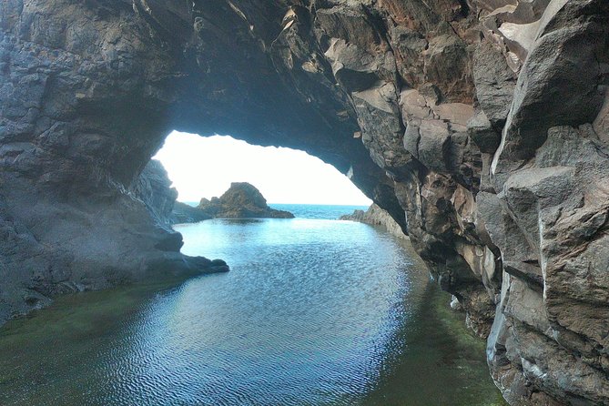 Porto Moniz, Seixal, Fanal Forest, Cliff Skywalk in Open Roof 4X4 - Porto Moniz Natural Swimming Pools: volcanic water and a real break