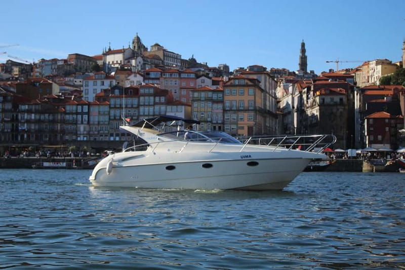 Porto: Private Yacht Tour with Wine, Snacks & 6 Bridges - First stop: Freixo Marina and your private boat bubble
