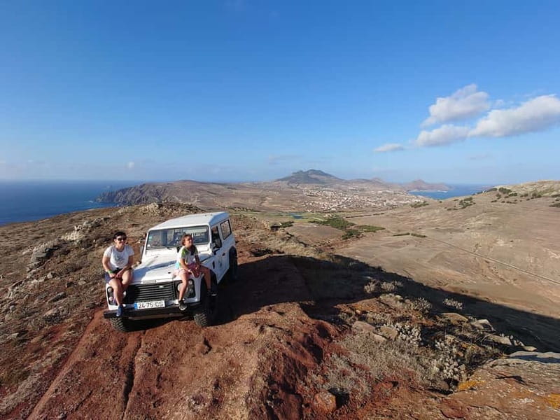 Porto Santo: Island Highlights 4x4 Tour with Hotel Transfers - Pico Castelo viewpoint and the 1.5-hour restaurant pause