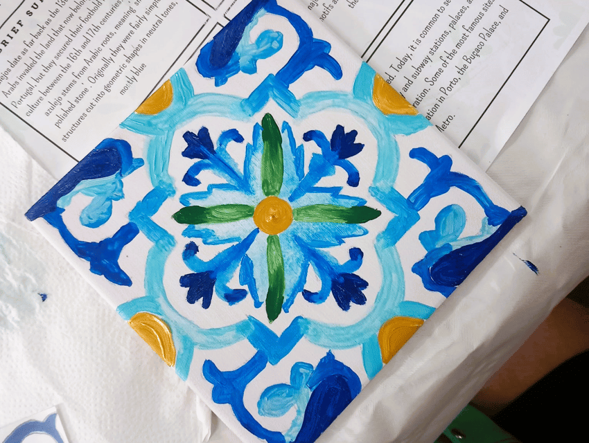 Porto: Tile Painting and Cocktails in Downtown Porto - The 2-Hour Flow: From Azulejo Origins to Your Painted Tile
