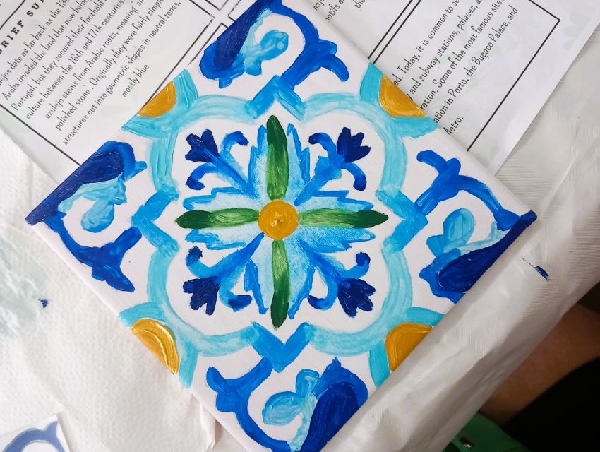 Porto: Tile Painting and Cocktails in Downtown Porto - Price and Value for a 2-Hour Porto Keepsake