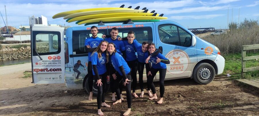Quarteira: 2-Hour Surf Lesson at Falésia Beach - In the Water: Explore Waves and Apply Technique Under Certified Supervision