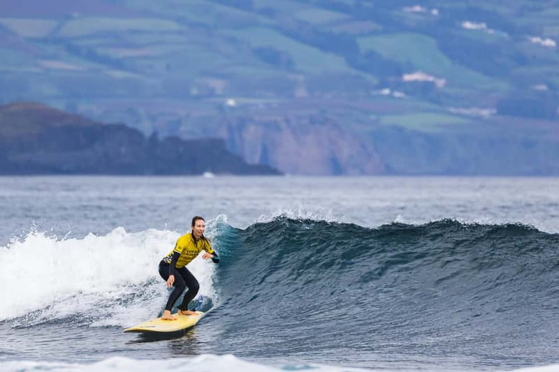 Ribeira Grande, Azores: Group Surf Lessons - Coaching Style That Actually Fixes Technique (Constantino, Pedro, João, Johan)
