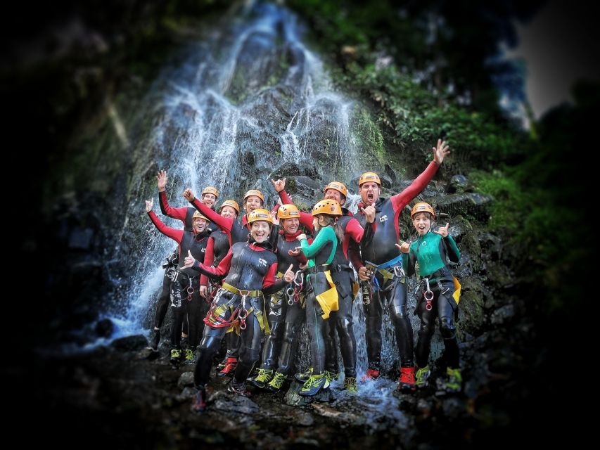 Sao Miguel: Caldeiroes Canyoning Experience - Learning Rappelling Before the Canyon Moments