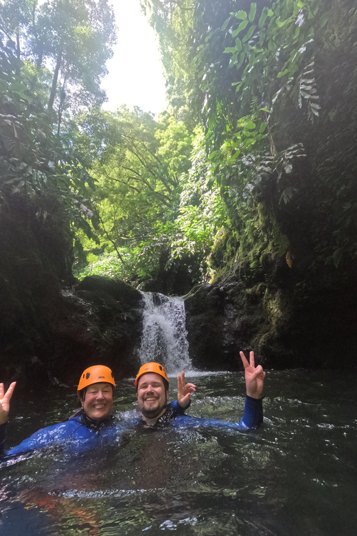 São Miguel: WaterPark Canyoning Ribeira dos Caldeirões - Safety Briefing and the Comfort-Level System