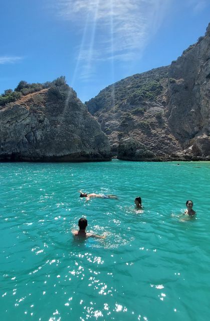 Sesimbra: Secret Bays and Beaches Boat Tour with Snorkeling - Inferno Beach: Shorter Stop, Still Worth the Look