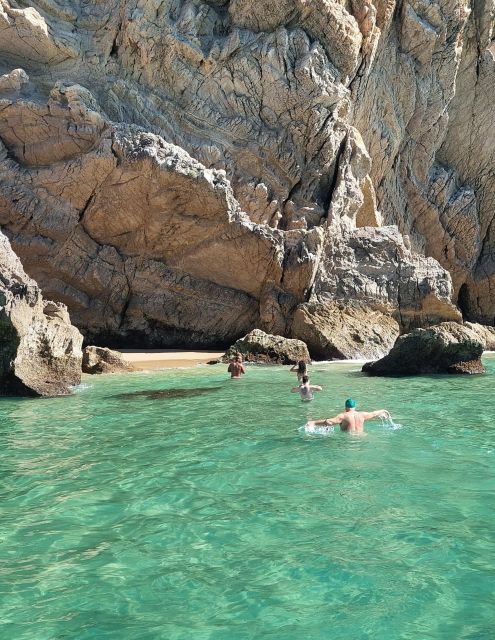 Sesimbra: Secret Bays and Beaches Boat Tour with Snorkeling - Snorkeling at Parque Marinho Professor Luiz Saldanha: Marine Life Time