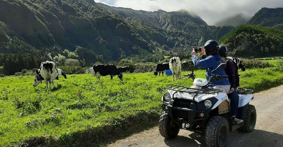 Sete Cidades: Half-Day ATV Quad Tour - Muro das Nove Janelas: off-road fun with scenery built in