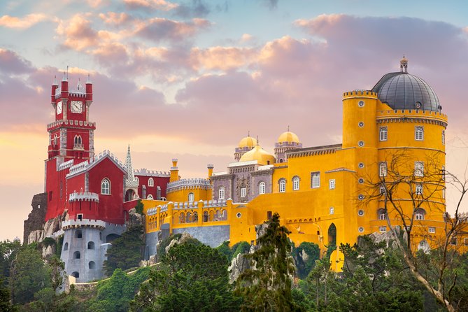 Sintra and Cascais Small Group Tour in a Van With Tickets - Stop 1: Pena Palace and Park, Tickets Included, Plus Real-World Closure Scenarios