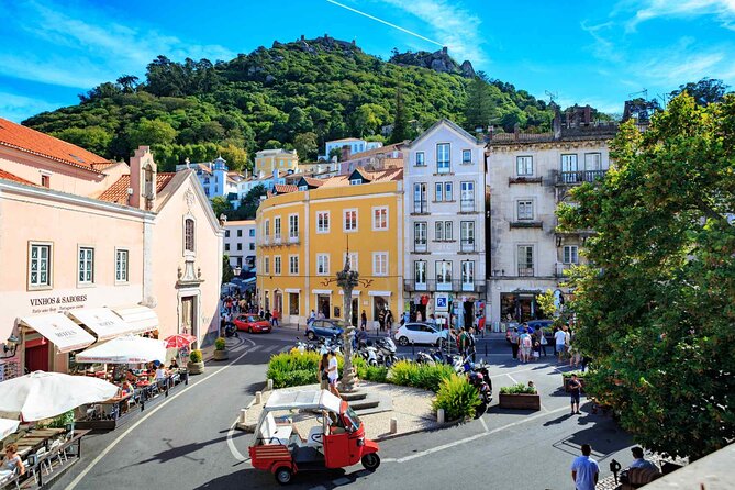 Sintra, Pena, Regaleira , and Cascais Guided Day Tour from Lisbon - Cascais Village for 1 Hour: Coastal Calm After Palace Energy