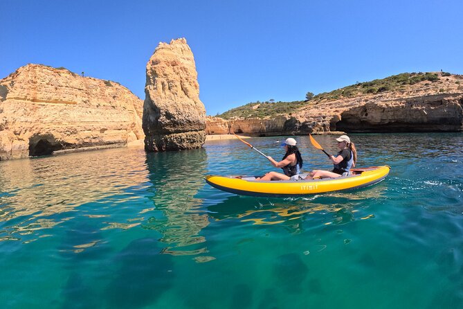 Sunrise Small Group Kayak Experience in BENAGIL Cave & 4K Photos - Leixão das Gaivotas and the Smuggler Tunnel: Blue Eyes and Lighthouse Views