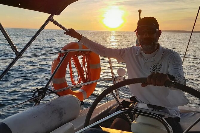 Sunset on a Luxury Sailing Yacht from Vilamoura (Max 12 Guests) - Stop 3: A fishing village that shows the coast’s split personality