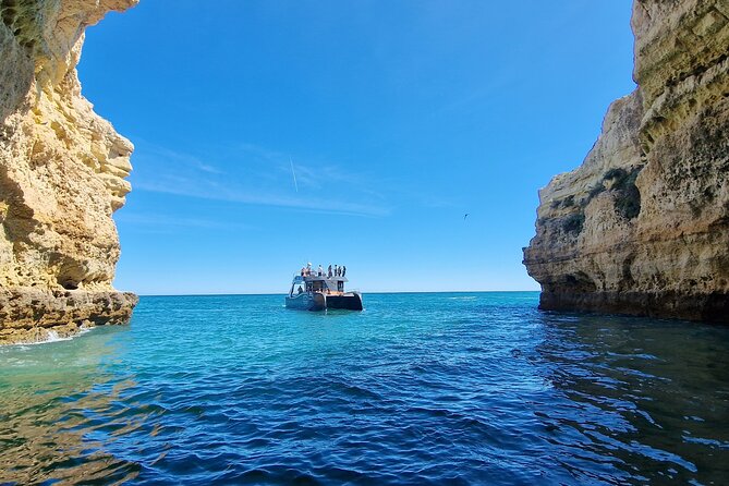 Tour to Benagil Caves and Coastline in Albufeira - Swim stop in the Atlantic: the fun part, and the condition-dependent part