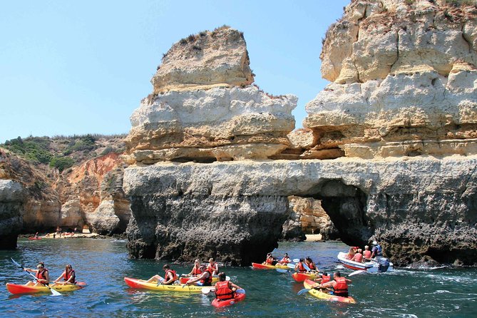 Unlock the Magic of Ponta da Piedade by Kayak – Lagos - The boat-to-kayak flow, equipment quality, and safety you can feel