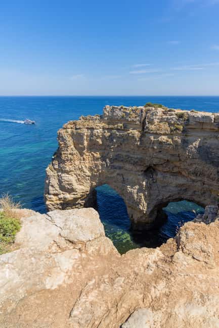 Vilamoura: Benagil Cave Boat Tour - What you’ll see on the way to Benagil: cliffs, chapels, and rock signatures