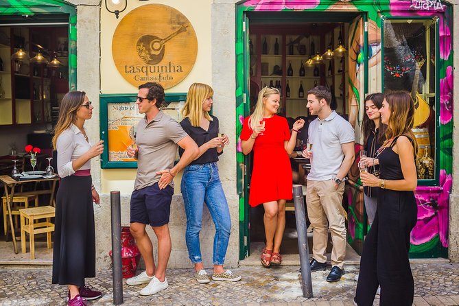 Winner 2025 Undiscovered Lisbon Food & Wine Tour by Eating Europe - A Viewpoint Break: See Downtown Lisbon and the Tagus River from Up High
